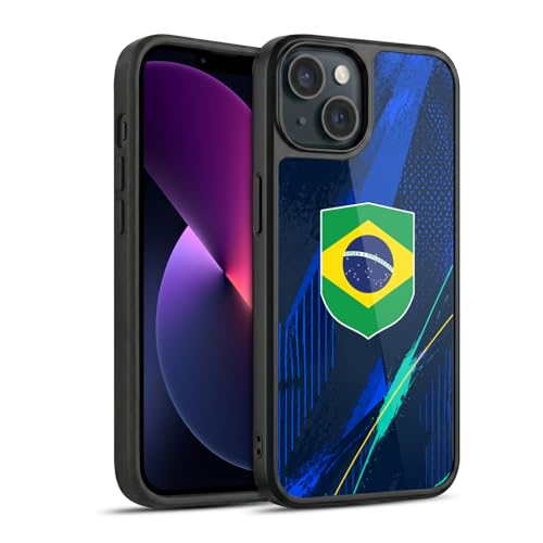 Coque en Gel renforcée Brésil iPhone 13 idéale pour les jours de match