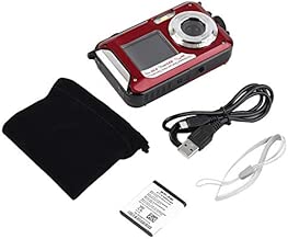 2 7inch Digital Waterproof Camcorder HD268 Red