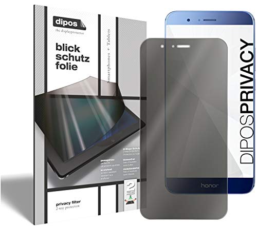Protection écran confidentialité Huawei Honor 8 film anti espion vitre filtre privatif 2 pièces