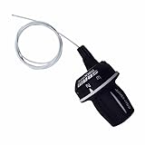  Manette vtt sram gripshift gauche mrx 3v. compatible shimano (sous sachet) (poignee tournante)