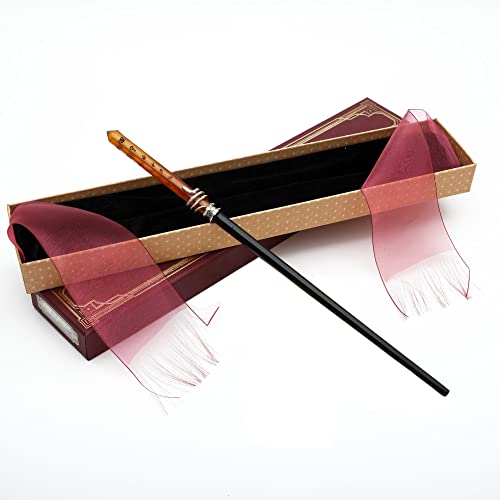 Lifestyle-You Premium Polyresin & Metal Magic Wand Wizard Sorcerer’s Wand with Ribbon Box, Style 14 Lifestyle-You Premium Polyresin & Metal Magic Wand Wizard Sorcerer’s Wand with Ribbon Box, Style 14