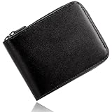 Bahoes 栃木レザー 財布 二つ折り 財布 メンズ 2つ折り YKKファスナー メンズさいふ 人気ブランド box型小銭入れ 一流の革職人が作る 本革財布 ふたつおり 男性 紳士用 プレゼント ギフトにも 父の日 一粒万倍日 天赦日 虎の日（新モデル）