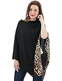 DiaryLook Kaschmir-Feeling gestrickter Poncho Damen Elegant, Langer Cape Damen Poncho für Frauen, weiche Knöpfe, Leichter Wickel Schal Cardigan für Frühling, Sommer, Winter Geschenk für Frauen