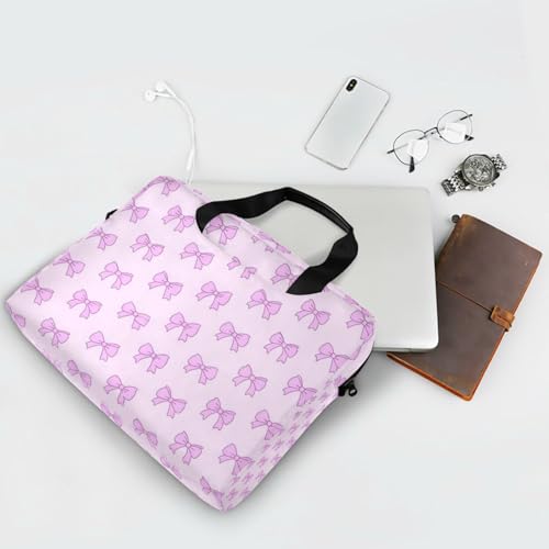 Funda para portátil 15.6" con correa y asa morada miniatura 7