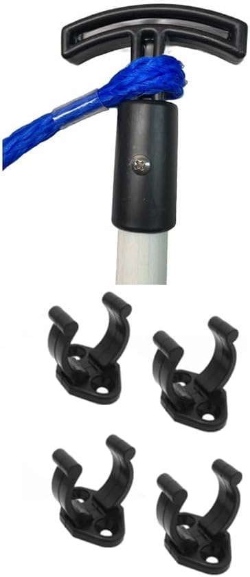 Island Anchor - 1" x 8' - 2 Piece - Shallow Water Anchor Pole : Built for Larger Boats : Securely Anchor on the Beach, Sandbar or in Shallow Water