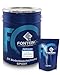 Produktbild Fonteino 2K Epoxidharz Bodenbeschichtung Bodenfarbe Bodenlack für Garage, Keller & Gewerbe  strapazierfähig, chemikalienbeständig & lösungsmittelfrei I Kieselgrau 5KG