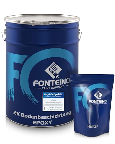 Peinture sol époxy pour garage béton terrasse atelier industriel Imperméabilisante - Finition Satiné - Gris anthracite 2,5KG