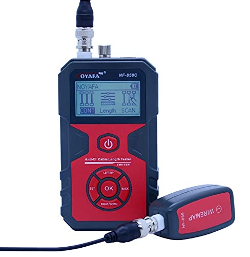 Détecteur De Câble Et Testeur De Réseau NF-858C - Traçage Jusqu'à 2000m - Test RJ45/BNC - Neuf