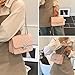 Travistar Crossbody Bags for Women Small - Trendy Leather Cross Body Shoulder Bag Chain Handbags Purse Quilted Satchel Designer Evening Bag Cute Clutch Purses with Adjustable Strap Pink
