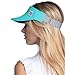 Lucky In Love Lucky Logo Stretch Visor Aquamarine