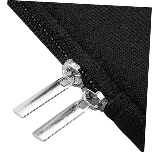 Funda para portátil acolchada contra arañazos: kit de 2 piezas protectoras negras 4