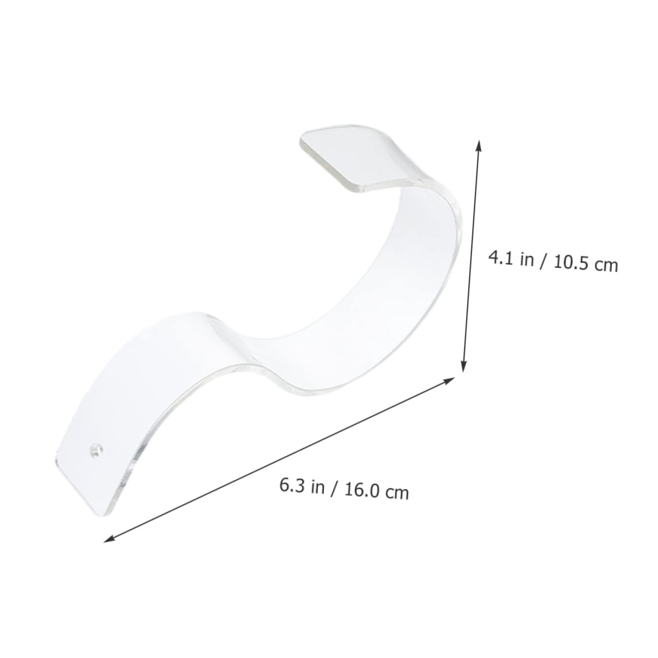 SOESFOUFU 8pcs Acrylic Belt Holder Belt Rack Belt Belt Stand Shop Belt Display Stands Belt Organizer for Countertop Belt Displaying Racks Belt Displaying Stand Belt Organizers