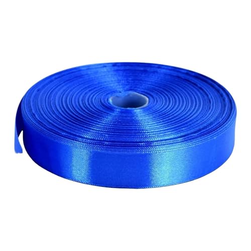 Satin Ribbon - 2cm x 100 Yards Smooth Double-Faced, Wide for Wedding Birthday Cake Decorations, Party Setup, Floral Bouquets, Ha