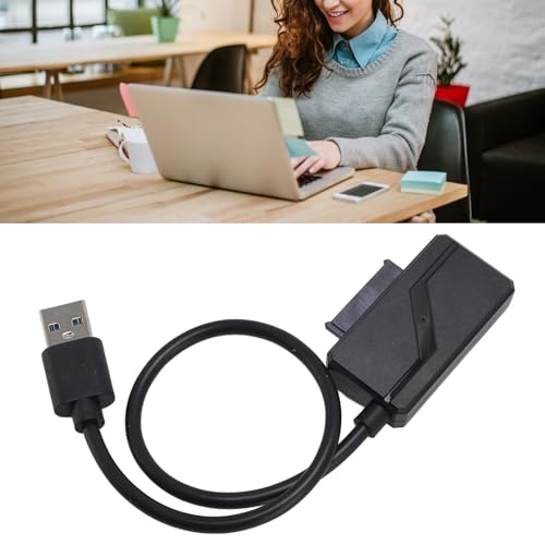 Cable Adaptador Serial ATA a USB para CD ROM miniatura 6
