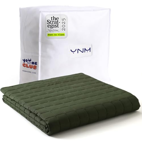 YnM Exclusive Kids Weighted Blanket, Soothing Cotton, Smallest...