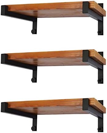 6 Pcs Heavy Duty Shelf Brackets 12 Inch Wall Mounted Industrial M...