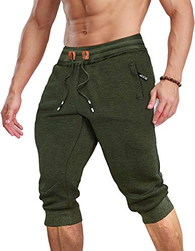 men's athletic capris