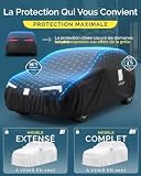 ARLUM Shield - Telo Antigrandine per Auto Imbottito 5mm - Top Protection | SUV Taglia L, Nucleo in Schiuma 5mm, Copriauto 100% Impermeabile e Anti-UV, con Sacco Sottovuoto - 8