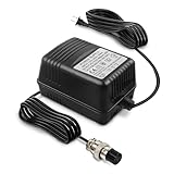 17V AC 600mA Power Adapter with 3-Pin Connector - for Yamaha MG16 MG82X MG10U PA-10, Stanton M304, Alesis Multimix 8 USB, Behringer Mixer - Replacement Power Supply Cord