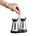 Juvale Stainless Steel Salt and Pepper Shakers Set with Holder, Refillable, Clear Glass Bottoms, Screw-Off Perforated 