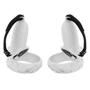 NEWZEROL Grip Cover voor Oculus Quest 2 Touch Controller [Volledige Coverge] Anti-Gooi Handvat Beschermende Mouw…