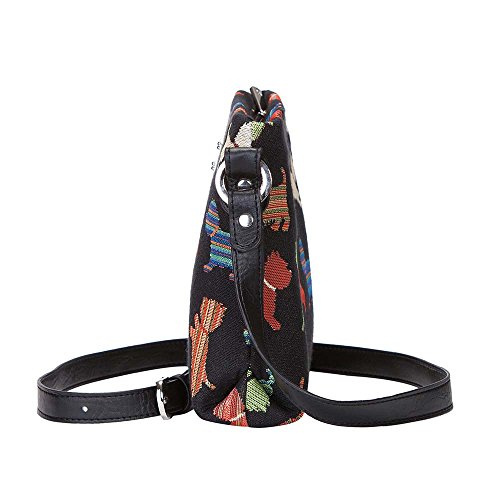 Image of Signare Tapestry Crossbody Bag Sling Shoulder Purse for Women