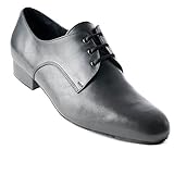 Rumpf Tanzschuhe Flavio Herren Dance Sneaker Tanzen Leder Schuhe schwarz 41