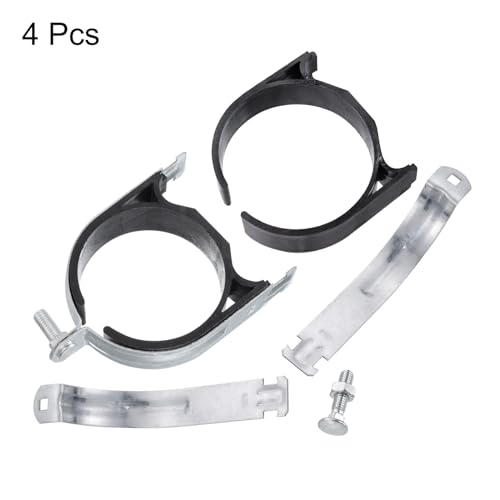 Abrazadera acolchada de 4 pulgadas uxcell para eliminar vibraciones en tubos PEX 4