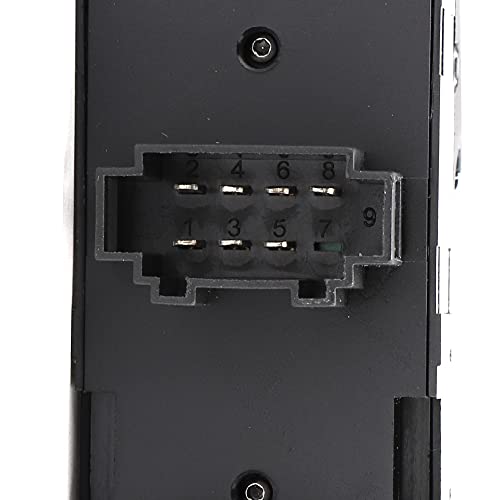 Interrupteur de commande de fenêtre électrique robuste à installation facile pour habitacle auto