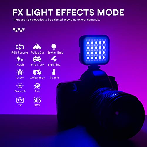 Godox LITEMONS LED6R Luce Video RGB Led, bicolore