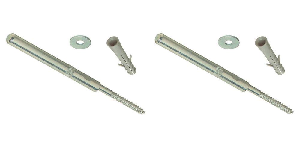 Gas N Pow3r Concealed Floating Shelf Supports Brackets 120Mm Hidden Masonary Fix Heavy Duty X2