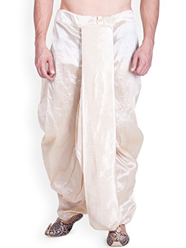 Image of Royal Kurta Men's 100% Cotton Kurta and Dhoti Set