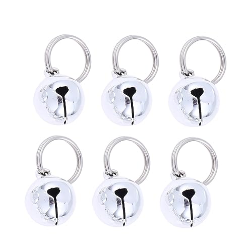 YARNOW 20Pcs Bells for Cats and Dogs Durable Metal Accessories with Quick Release Buckle for Daily Use and Tracking Pets