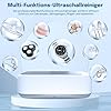 Nettoyeur Ultrasons, 640ml 49000HZ Bac Ultrasons, 40W Nettoyeur Ultrason Bijoux, Nettoyeur à Ultrasons avec 3 Réglages de Temps pour Nettoyage des Bijoux Lunettes Montres Prothèses Dentaires #2