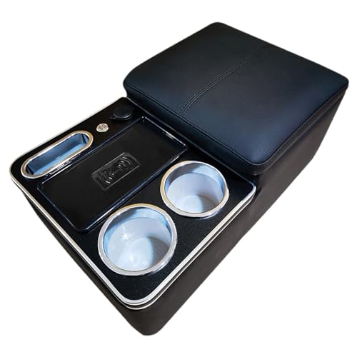 Organiseur de console de camion support téléphone de sol et banquette arrière de voiture