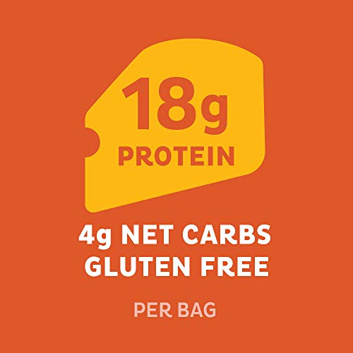 Image of Quest Nutrition Protein Tortilla Chips, Nacho Cheese, 18g Protein, 4g Net Carbs, 150 Calories, Low Carb, Gluten Free, Soy Free, Potato Free, Baked, 1.1oz Bag, Single Sample