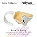 Rolyan Palm Protector for Left Hand, Left Handed Glove for Finger Contracture Prevention, Comfortable Hand Cushion with Soft Sherpa Lining and Palm Pad to Prevent Hand Contractures