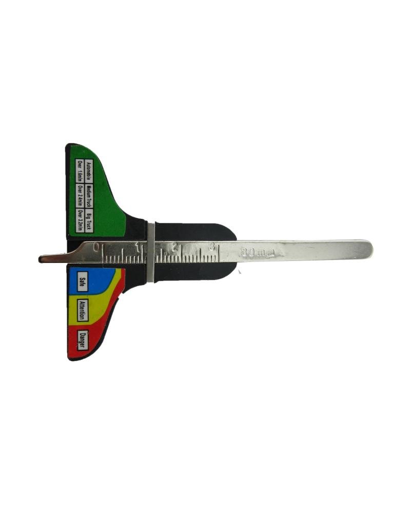 Harpow Auto Repair Hand Tools Tire Consumption Gauge Measure tyre Thread Depth