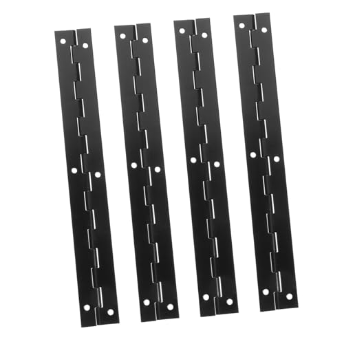 KICHOUSE 4 Pack Hinge Metal Hinge Long Decorative for Jewelry Boxes Safe for DIY Use