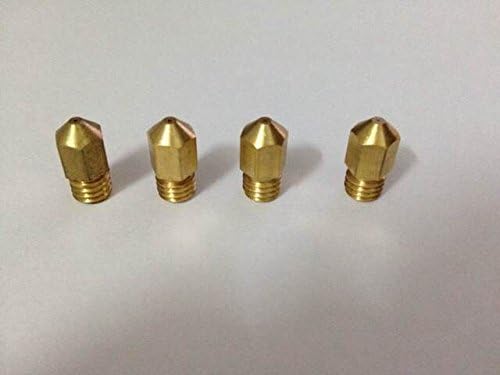 Kingstorm 3D Printer Extruder Nozzle 0.2mm 0.3mm 0.4mm 0.5mm Nozzle Print Head Kit for MK8 1.75mm Printer