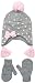 Nolan Gloves Big Girls' Sunday Knit Polka Dot Set