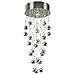 PLC Lighting 81720 PC 1 Light Ceiling Light Beverly Collection
