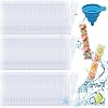 Lot de 100 Moule à Glace, Moule Sacs Popsicle Sans Bpa, Sachet Glace à