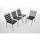 Bolero cf-mc-c018 grau lamellierter Stahl Stuhl, grau