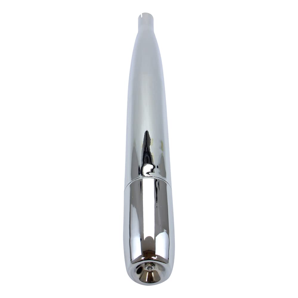 Auspuff 28mm Chrom für Hercules Sachs Mofas Prima 2-6