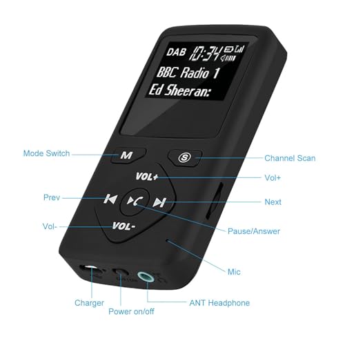 Radio portable DAB résolvant les problèmes de réception en déplacement extérieur - 6