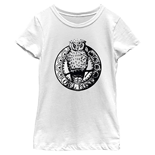 T-shirt Harry Potter fille chouette coton anti-irritation