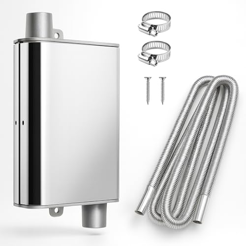 Abgasschlauch für Stromerzeuger: Generator Schalldämpfer Stationär Beheizter Auspuff mit 300 cm Langem Auspuffrohr Schalldämpfer Stationsheizung