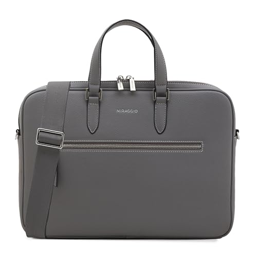Miraggio Aero Laptop Messenger Bag | up to 15''| Adjustable Strap & Zipper Closure | Laptop Crossbody Bag | Multiple Organisers | Office Bag for Men & Women