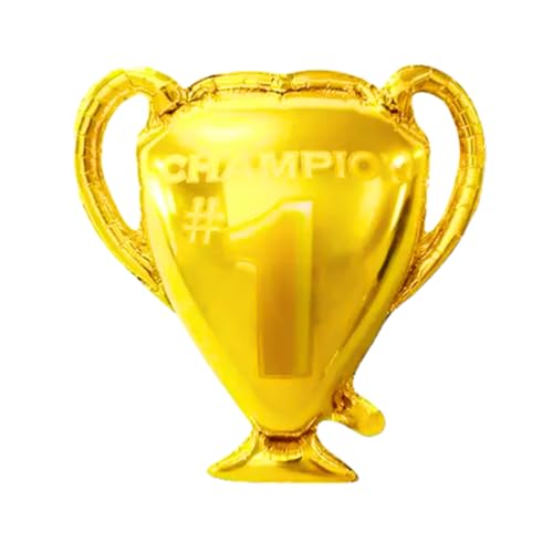 Image of Party Decorz Champion Trophy Foil Balloon (24X23 Inch,1pcs) Big Size Foil Balloon For Football Theme, Sports Balloon Birthday Party Decorations